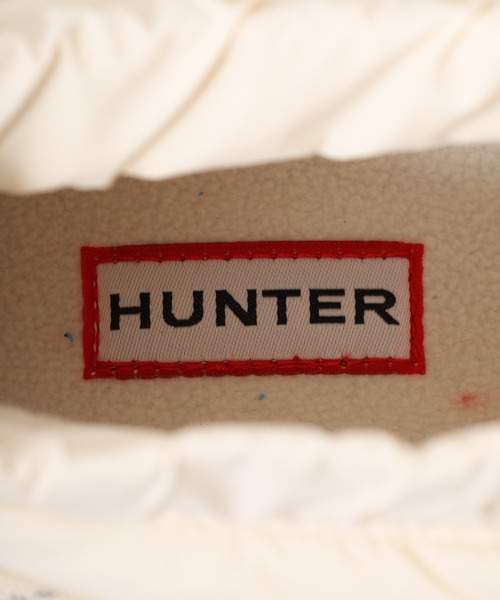 HUNTER（ハンター）の「HUNTER ハンター グリップ パフ レース スリッポン トレーナー（ブーツ・レディース・オフホワイト/ブラック・25cm/24cm/23cm）」の13枚目の写真