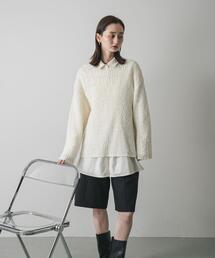 SENSE OF PLACE by URBAN RESEARCH | ポコポコルーズセーター(ニット/セーター)