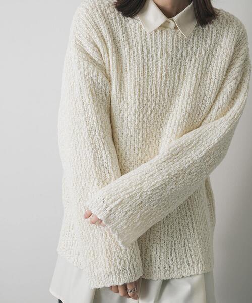 セール】ポコポコルーズセーター（ニット/セーター）｜SENSE OF PLACE
