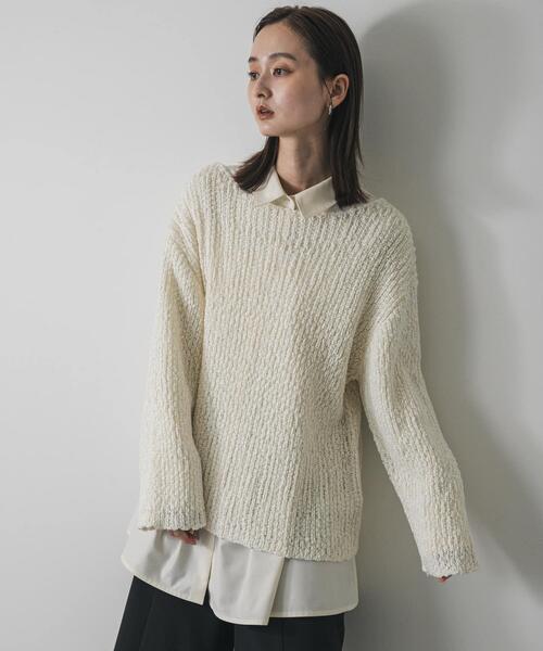 ポコポコルーズセーター（ニット/セーター）｜SENSE OF PLACE by URBAN
