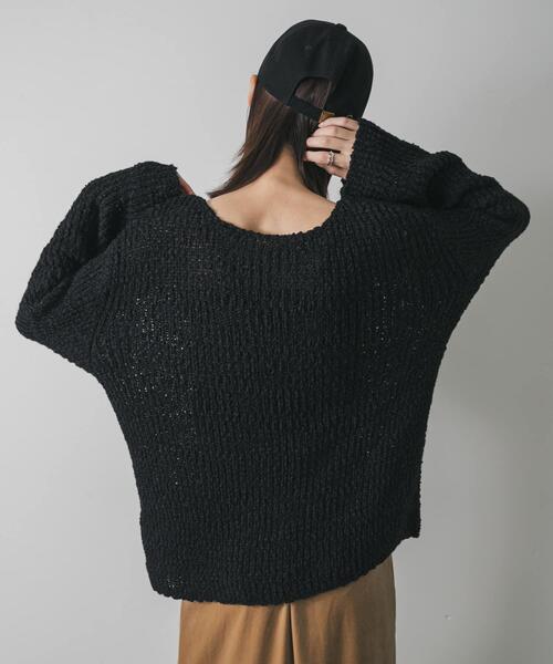 セール】ポコポコルーズセーター（ニット/セーター）｜SENSE OF PLACE