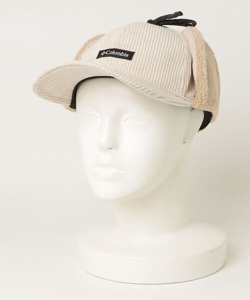 Columbia（コロンビア）の「コロンビア  ケンドリックパークファーフラップキャップ（キャップ・メンズ・グリーン/アイボリー/ブラック・ﾌﾘ-）」の2枚目の写真