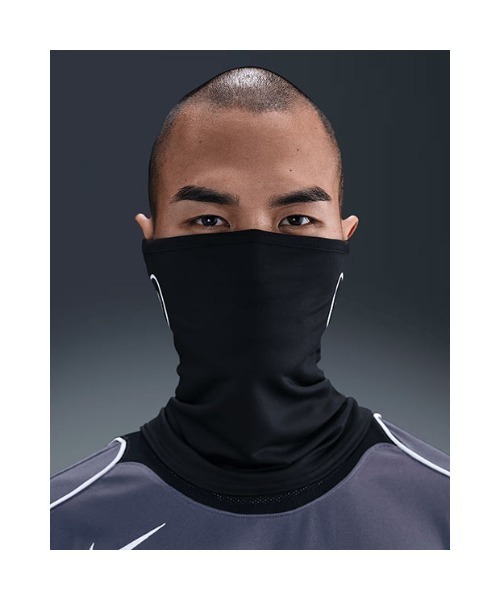 NIKE（ナイキ）の「《NIKEアパレル》NK DF ACD MY NECK WARM RT90 HO25（ネックウォーマー/スヌード・メンズ・ブラック・フリー）」の5枚目の写真
