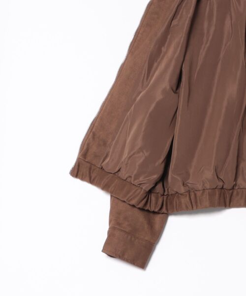 STYLEBLOCK（スタイルブロック）の「フェイクスウェードWジップブルゾン（その他アウター・レディース・ブラウン/ベージュ/グレイッシュベージュ・M）」の5枚目の写真