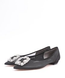 ALUNE（アルネ）の「ビジューバックルフラットパンプス（パンプス）」