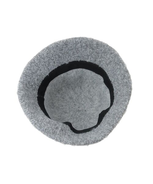 Green　Parks（グリーンパークス）の「every walk.ブークレバケットハット（ハット・レディース・アイボリー/ブラック/グレー・FREE）」の4枚目の写真