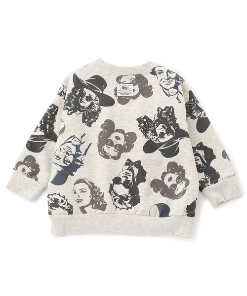 F.O.KIDS（エフオーキッズ）の「【ジュニア対応】3色3柄総柄トレーナー（スウェット・キッズ・アイボリー/グレー/イエロー・80/90/100/110/120/130/140）」の5枚目の写真