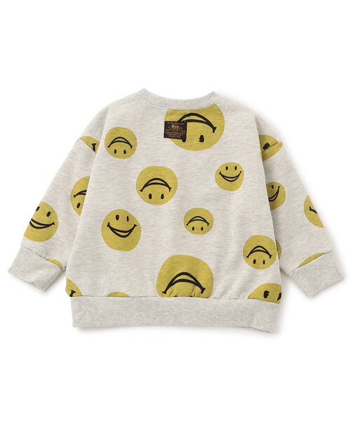 F.O.KIDS（エフオーキッズ）の「【ジュニア対応】3色3柄総柄トレーナー（スウェット・キッズ・アイボリー/グレー/イエロー・80/90/100/110/120/130/140）」の10枚目の写真