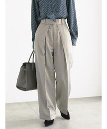 シャイニーワイドスラックス