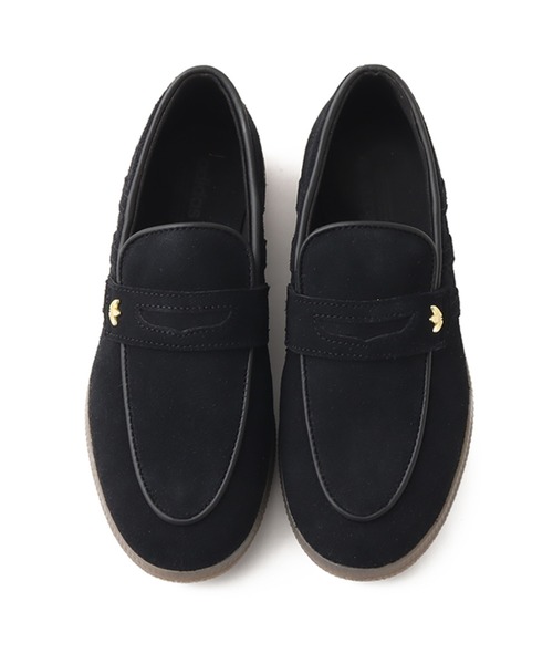 adidas(アディダス)の「adidas HANDBALL SPEZIAL LOAFER W / アディダス ハンドボール スペツィアル ローファー W(スニーカー・レディース・ブラック・23.5cm/23.0cm/25.0cm/24.5cm/24.0cm/25.5cm/22.5cm/28.5cm/28.0cm/27.5cm/27.0cm/26.5cm/26.0cm)」の1枚目の写真