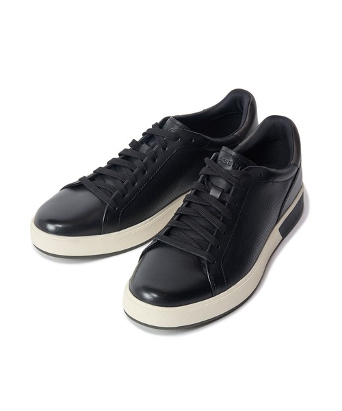 MEN'S BIGI（メンズビギ）の「【COLE HAAN/コールハーン】MEN'S BIGI限定 GRANDPRO Angelace LLT Sneaker スニーカー（スニーカー・メンズ・キナリ/ブラック・02/01）」の2枚目の写真