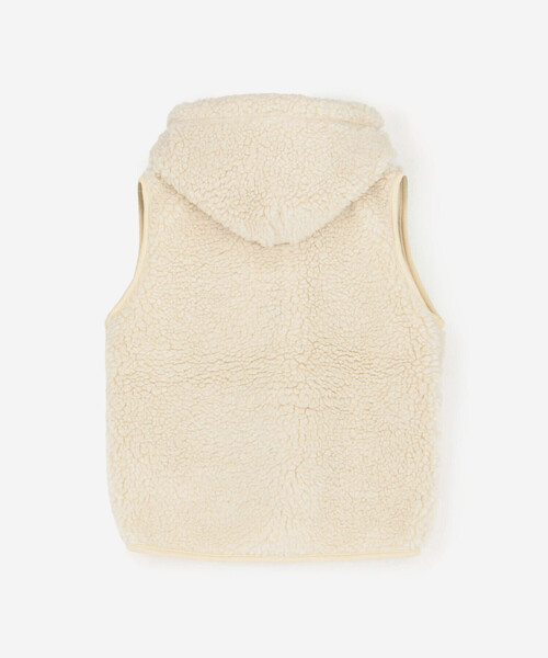 GYMPHLEX(ジムフレックス)の「Gymphlex | キッズ ボアベスト(その他アウター・キッズ・アイボリー/ダークグレー/ネイビー・125/115/135)」の5枚目の写真