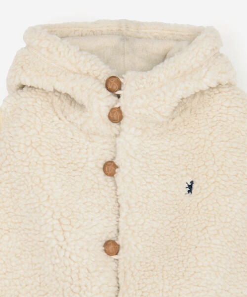 GYMPHLEX(ジムフレックス)の「Gymphlex | キッズ ボアベスト(その他アウター・キッズ・アイボリー/ダークグレー/ネイビー・125/115/135)」の6枚目の写真