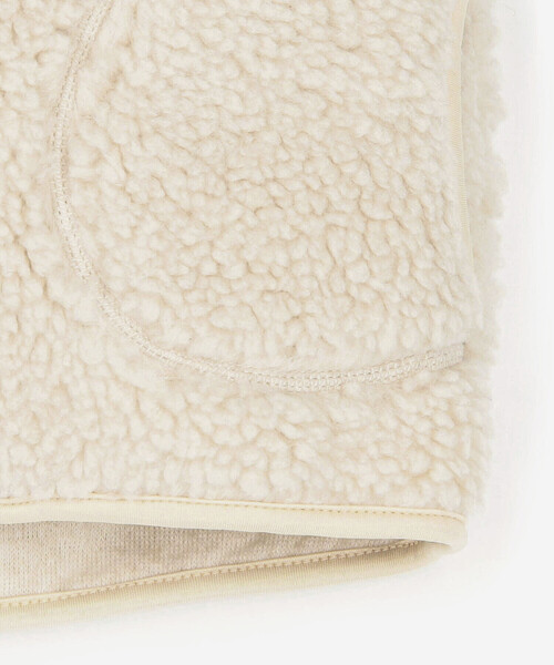 GYMPHLEX(ジムフレックス)の「Gymphlex | キッズ ボアベスト(その他アウター・キッズ・アイボリー/ダークグレー/ネイビー・125/115/135)」の9枚目の写真