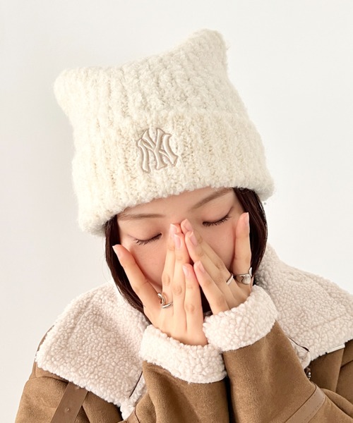 日本未発売/WEB限定】MLB KOREA(エムエルビーコリア)/猫耳 ねこ耳