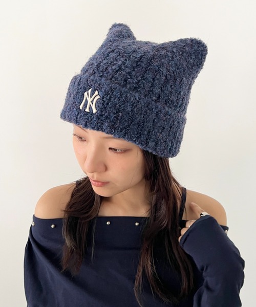 日本未発売/WEB限定】MLB KOREA(エムエルビーコリア)/猫耳 ねこ耳