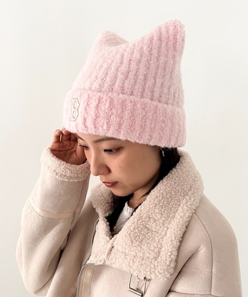日本未発売/WEB限定】MLB KOREA(エムエルビーコリア)/猫耳 ねこ耳