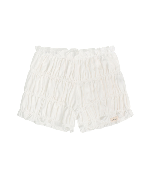 セール】Shasha Shirring Shorts - White（その他パンツ）｜ROCKCAKE