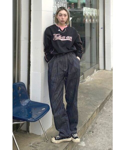 Fallett（ファレット）の「アートクラブパイピングナイロンプルオーバーブラック（スウェット・レディース・その他・LARGE/X-LARGE/SMALL/MEDIUM）」の12枚目の写真