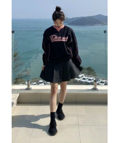 Fallett（ファレット）の「アートクラブパイピングナイロンプルオーバーブラック（スウェット・レディース・その他・LARGE/X-LARGE/SMALL/MEDIUM）」の13枚目の写真