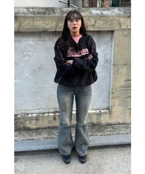 Fallett（ファレット）の「アートクラブパイピングナイロンプルオーバーブラック（スウェット・レディース・その他・LARGE/X-LARGE/SMALL/MEDIUM）」の17枚目の写真