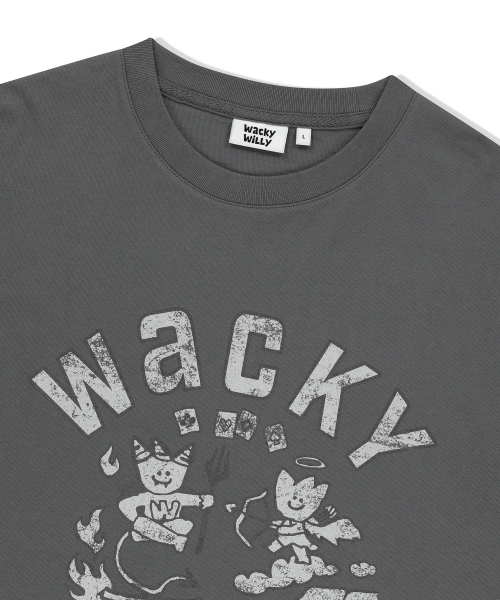 Wacky WiLLy(ワッキーウィリー)の「グラフィックレイヤードロングスリーブチャコール(Tシャツ/カットソー・レディース・その他・SMALL/MEDIUM/LARGE/X-LARGE)」の4枚目の写真