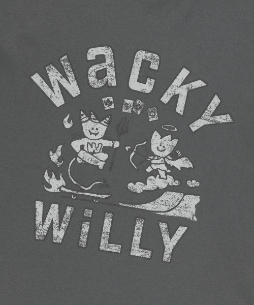 Wacky WiLLy(ワッキーウィリー)の「グラフィックレイヤードロングスリーブチャコール(Tシャツ/カットソー・レディース・その他・SMALL/MEDIUM/LARGE/X-LARGE)」の5枚目の写真