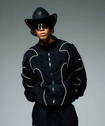 LIBERE（リベーレ）の「LIBERE リベーレ / WESTERN FLAME TRACK JACKET セットアップウエスタンフレイムトラックジャケット ジャージ / 255107-255108（ブルゾン）」