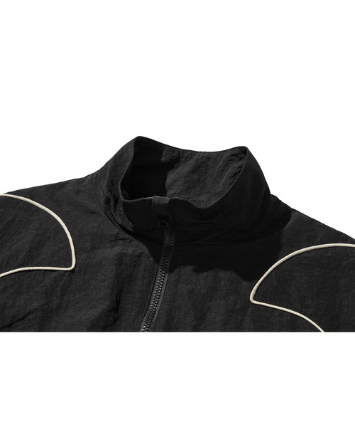 LIBERE（リベーレ）の「LIBERE リベーレ / WESTERN FLAME TRACK JACKET セットアップウエスタンフレイムトラックジャケット ジャージ / 255107-255108（ブルゾン・メンズ・ブラック/ベージュ・SMALL/LARGE）」の4枚目の写真