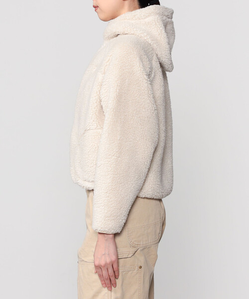 Gymphlex | ボア フードショートジャケット WOMEN（その他アウター