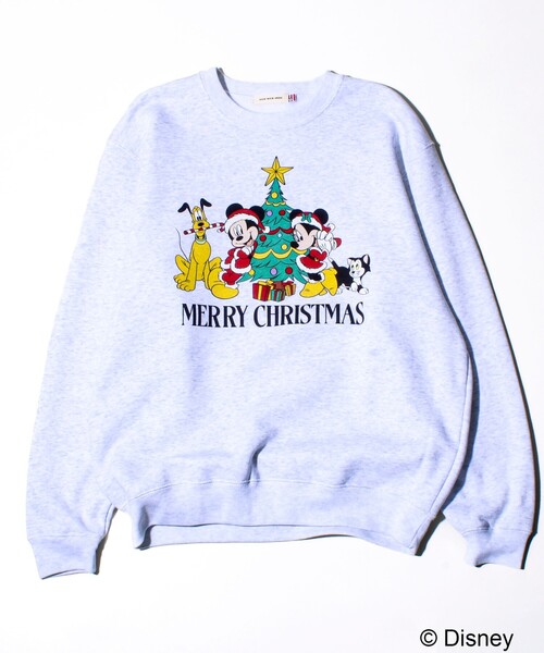 GOOD ROCK SPEED（グッドロックスピード）の「【GOOD ROCK SPEED/グッドロックスピード】クリスマススウェット（スウェット・メンズ・ホワイト/アッシュグレー/レッド・M/L）」の3枚目の写真