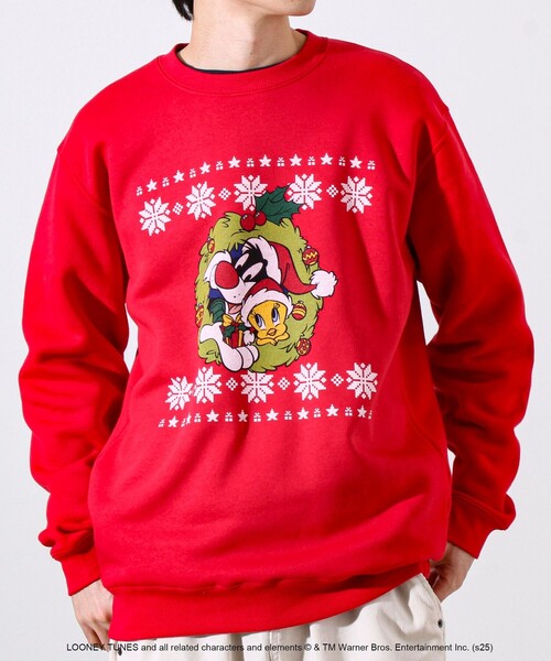 GOOD ROCK SPEED（グッドロックスピード）の「【GOOD ROCK SPEED/グッドロックスピード】クリスマススウェット（スウェット・メンズ・ホワイト/アッシュグレー/レッド・M/L）」の11枚目の写真