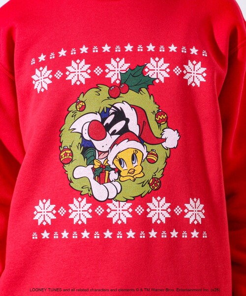 GOOD ROCK SPEED（グッドロックスピード）の「【GOOD ROCK SPEED/グッドロックスピード】クリスマススウェット（スウェット・メンズ・ホワイト/アッシュグレー/レッド・M/L）」の13枚目の写真