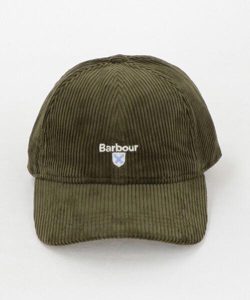 Barbour（バブアー）の「＜Barbour＞Prestonコーデュロイキャップ（キャップ・メンズ・オリーブ・FREE）」の2枚目の写真