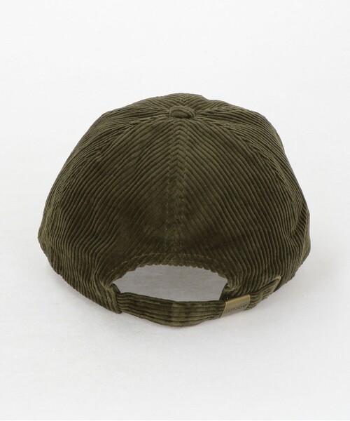Barbour（バブアー）の「＜Barbour＞Prestonコーデュロイキャップ（キャップ・メンズ・オリーブ・FREE）」の4枚目の写真
