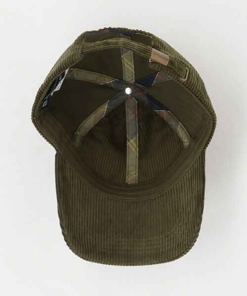 Barbour（バブアー）の「＜Barbour＞Prestonコーデュロイキャップ（キャップ・メンズ・オリーブ・FREE）」の6枚目の写真