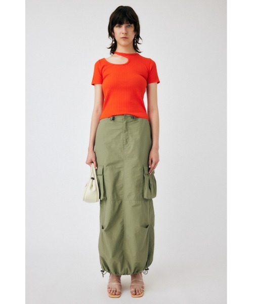 MOUSSY(マウジー)の「半袖カットソー(Tシャツ/カットソー・レディース・オレンジ・FREE)」の5枚目の写真