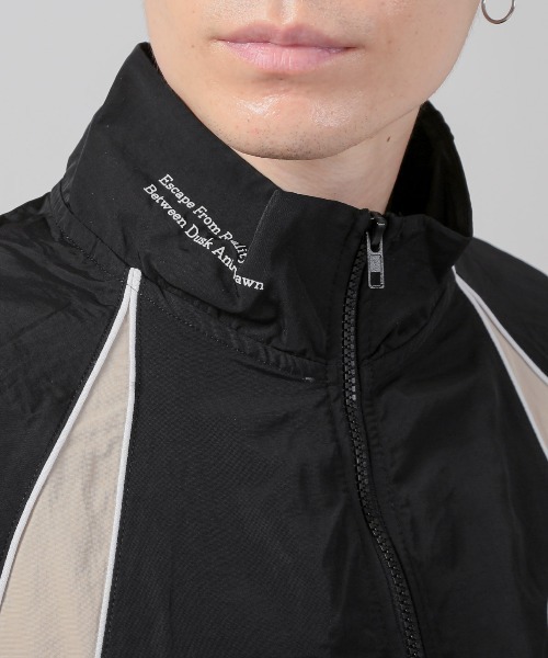 LUXSTYLE(ラグスタイル)の「ナイロンスタンドジャケット(ナイロンジャケット・メンズ・ベージュ/ブラック/カーキ・M/XL/L)」の18枚目の写真