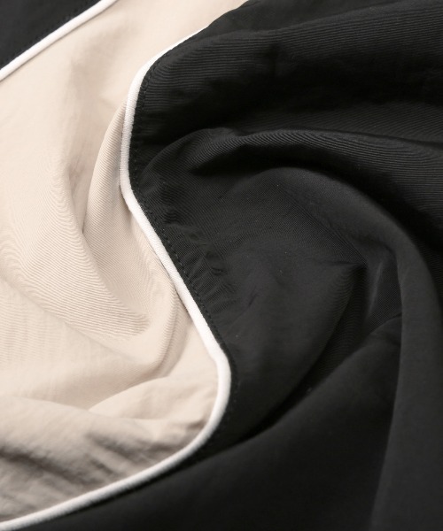 LUXSTYLE(ラグスタイル)の「ナイロンスタンドジャケット(ナイロンジャケット・メンズ・ベージュ/ブラック/カーキ・M/XL/L)」の8枚目の写真
