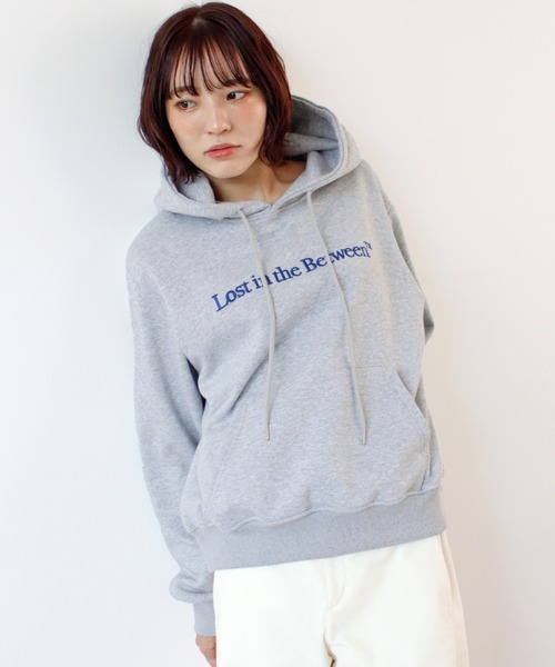 ABYS(アビス)の「ロゴ刺繍パーカー/フーディ(パーカー・レディース・ブラウン/ネイビー/杢グレー・FREE)」の20枚目の写真