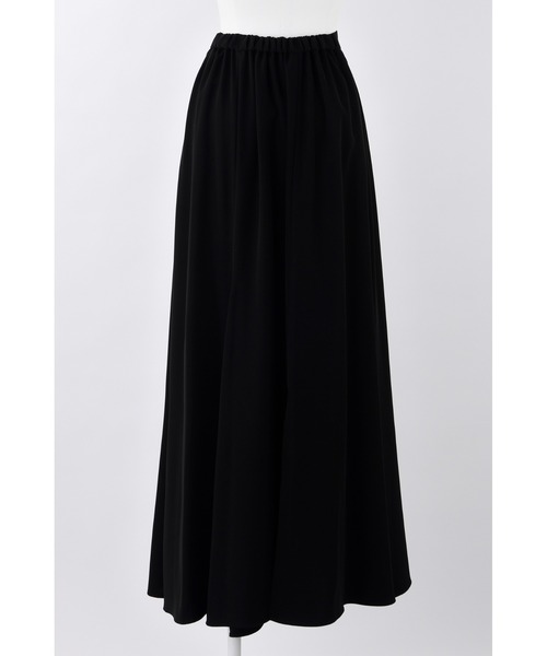 ENFOLD（エンフォルド）の「PEツイル ランダムスリットスカート（スカート・レディース・ブラック/ダークグリーン・36/38）」の9枚目の写真