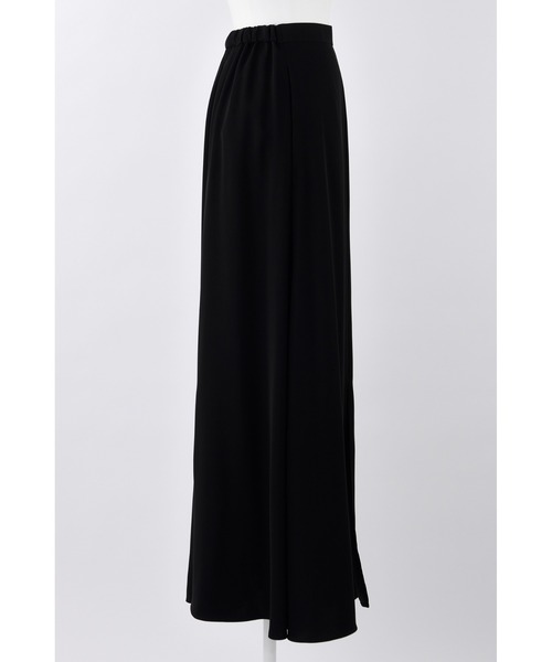 ENFOLD（エンフォルド）の「PEツイル ランダムスリットスカート（スカート・レディース・ブラック/ダークグリーン・36/38）」の8枚目の写真