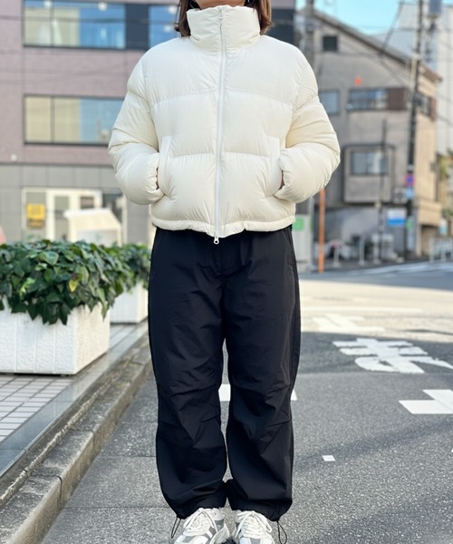 THE NORTH FACE(ザノースフェイス)の「【THE NORTH FACE】ノースフェイス 韓国限定 WHITE LABEL W'S SUPERFLEX NUPTSE DOWN JACKET 超軽量 ヌプシ ダウンジャケット(ダウンジャケット/コート・レディース・クリーム/ブラック・S/M)」の8枚目の写真