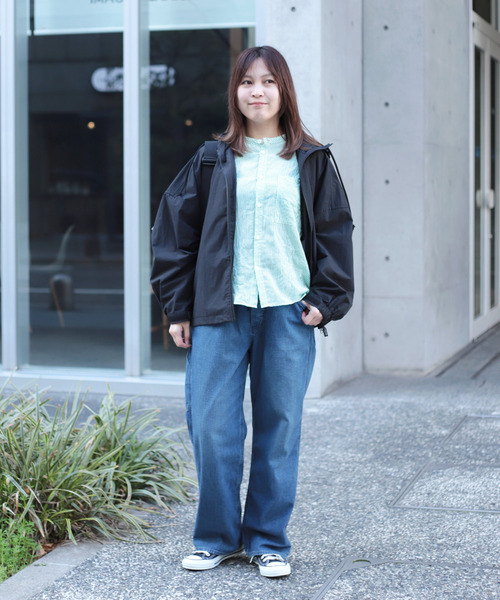 OMNIGOD（オムニゴッド）の「[OMNIGOD womens / オムニゴッド] 8ozデニム ルーズイージーペインターパンツ（デニムパンツ・レディース・インディゴブルー・1/0）」の8枚目の写真