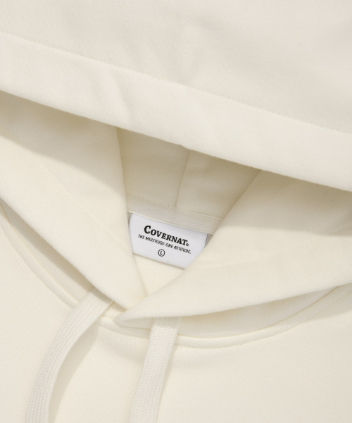 COVERNAT(カバーナット)の「Cロゴフードパーカーアイボリー(パーカー・レディース・その他・XX-LARGE/X-SMALL/SMALL/MEDIUM/LARGE/X-LARGE)」の3枚目の写真