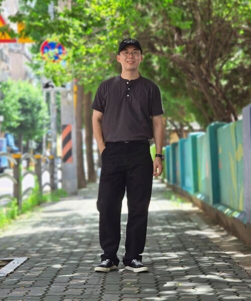 sortie(ソルティ)の「Utility Henly neck T-Shirts (Charcoal)(Tシャツ/カットソー・メンズ・その他・LARGE/X-LARGE/MEDIUM)」の9枚目の写真