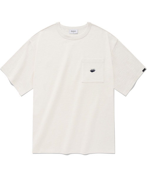 COVERNAT(カバーナット)の「ウェイルロゴスラブTシャツエクリュ(Tシャツ/カットソー・レディース・その他・MEDIUM/SMALL)」の1枚目の写真