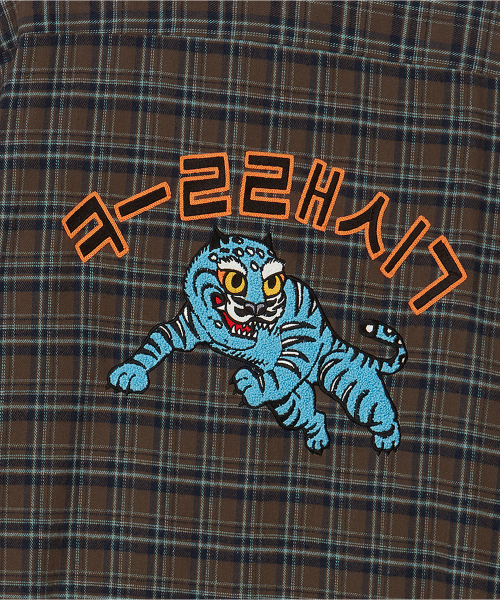 Beyond Closet(-)の「ニュークラシックプレッピーカッティングチェックシャツブラウン(シャツ/ブラウス・メンズ・その他・MEDIUM/LARGE)」の4枚目の写真