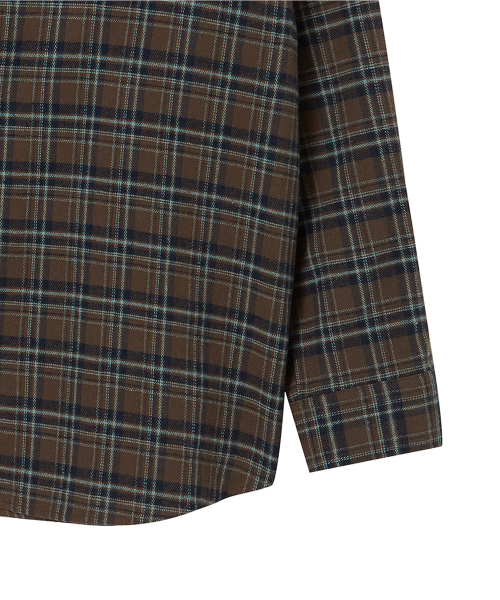 Beyond Closet(-)の「ニュークラシックプレッピーカッティングチェックシャツブラウン(シャツ/ブラウス・メンズ・その他・MEDIUM/LARGE)」の5枚目の写真