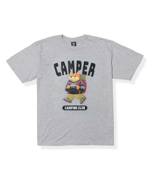 CREAM SODA LAB(クリームソーダラボ)の「キャンピングクラブ 半袖Tシャツ グレー(Tシャツ/カットソー・メンズ・その他・XX-LARGE/X-LARGE/MEDIUM/LARGE)」の7枚目の写真